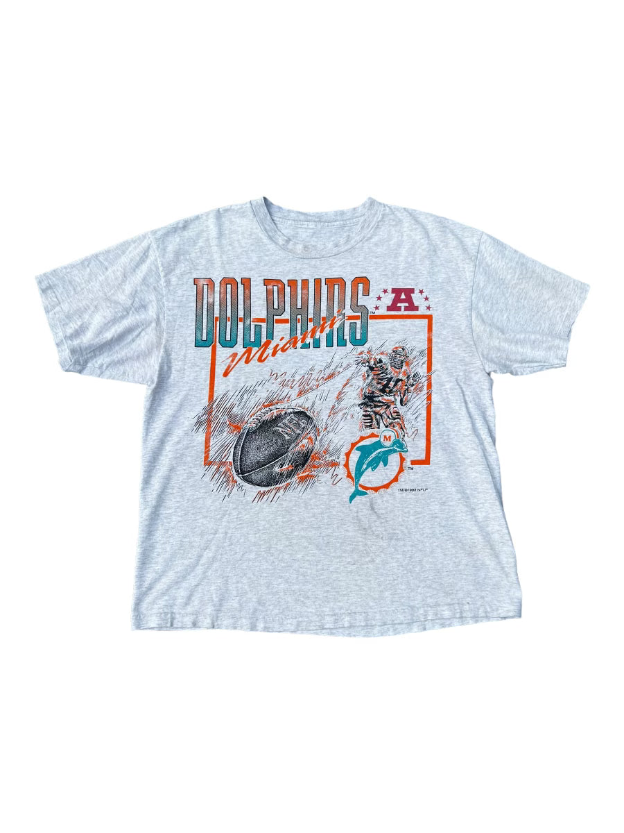 1993 dolphins artwork tee (medium)