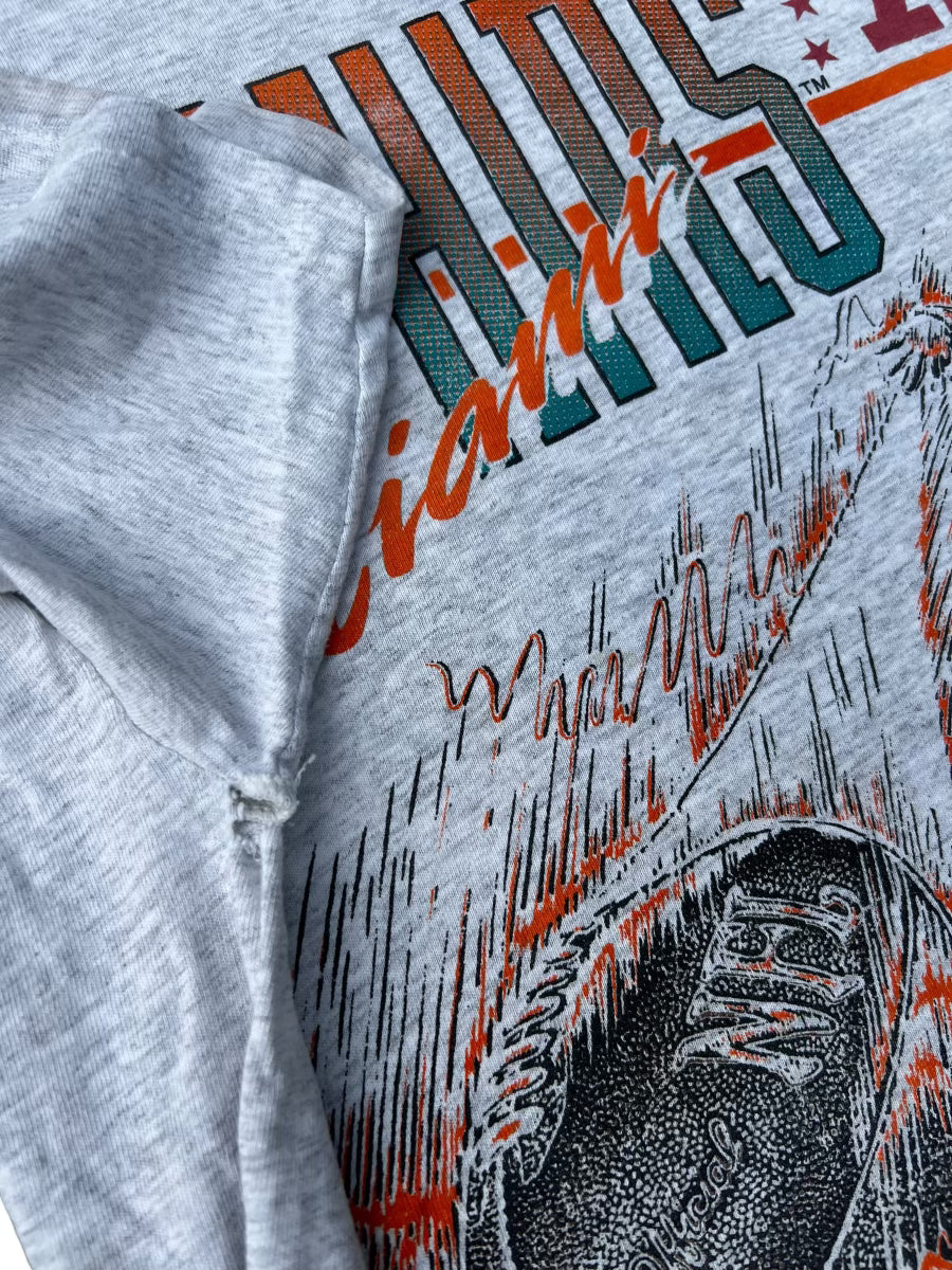 1993 dolphins artwork tee (medium)