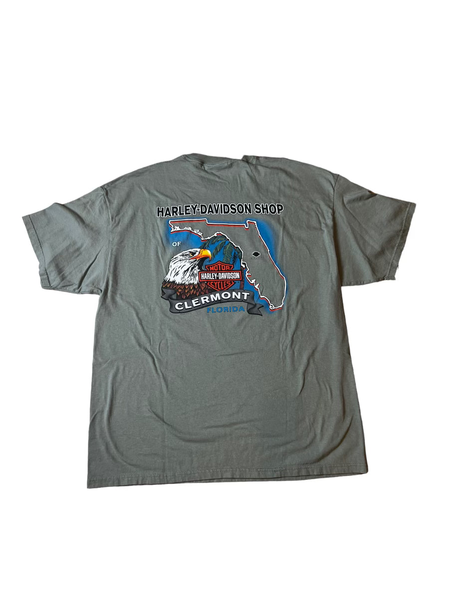 2006 clermont harley tee (xxl)