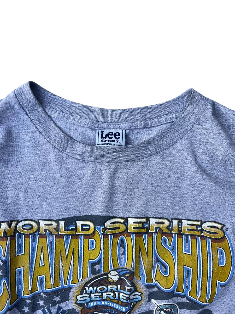 2003 yankees v marlins world series tee (xl)