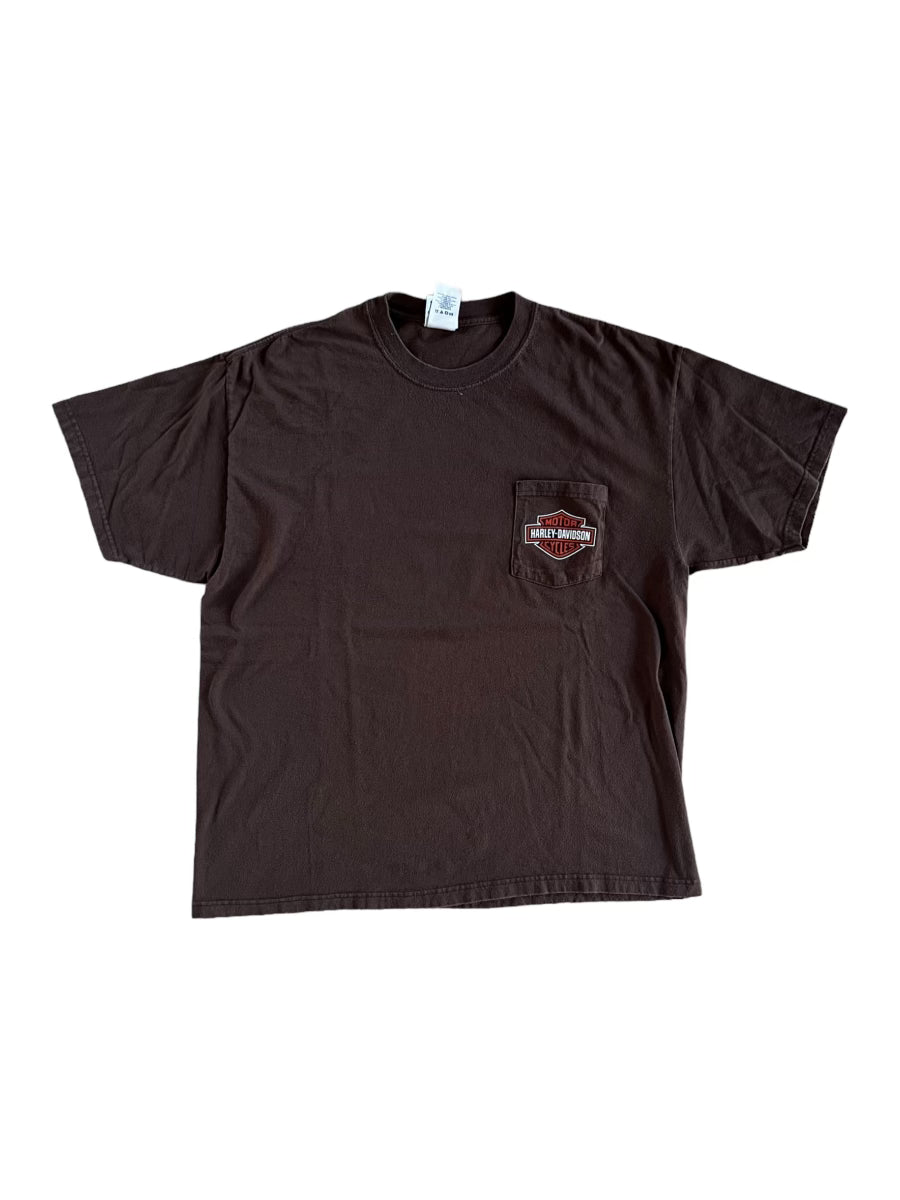 y2k york harley tee (tagged xl, fits like large/xl)