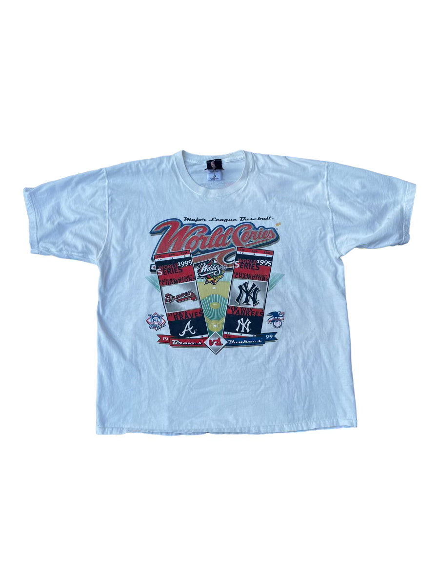 1999 braves vs yankees world series tee (xl)