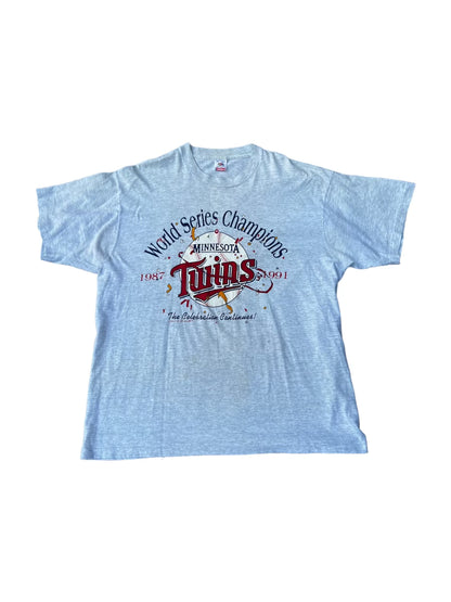 1991 minnesota twins world series tee (xxl)