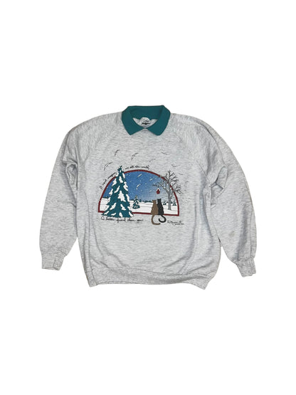 grandma crewneck sweatshirt (tagged xl, fits like large)